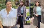 Quý cô nặng 80kg ăn diện “copy” Công nương Kate
