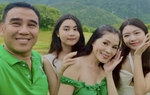 MC Quyền Linh nhận xét 1 câu về dung mạo của 2 con mà được khen khéo dạy dỗ