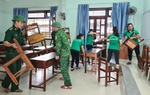 Đà Nẵng phòng chống bão Noru: Hội LHPN phối hợp với đồn biên phòng chuẩn bị sơ tán dân đến nơi an toàn