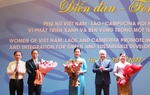 Phụ nữ Việt Nam - Lào - Campuchia hội nhập, hợp tác vì phát triển xanh và bền vững trong một thế giới có Covid-19