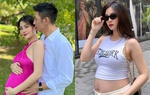 Á hậu Diễm Trang mang thai 6 tháng vẫn đi bộ 5.000 bước mỗi ngày