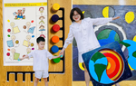 Mê mẩn những món đồ chơi mẹ tự làm cho con trai