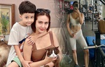 Minh Huyền khoe cơ bụng như vận động viên
