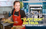 Dân văn phòng khu Keangnam đi bộ gần 2km buổi trưa để tiết kiệm tiền ship