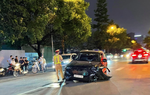 Gây tai nạn liên hoàn ở quận Cầu Giấy, giảng viên ĐH vi phạm nồng độ cồn rất lớn