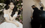IU và Lee Jong Suk có màn tương tác "đáng nghi" sau đám cưới em trai