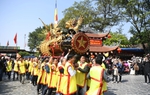 Biển người đổ về lễ hội Đồng Kỵ, Bắc Ninh trong ngày mồng 4 Tết 