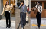Quần đen đơn giản có 10 cách diện trẻ trung