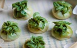 Đầu năm làm bánh bao hấp ngọc lục bảo ăn vừa ngon lại tiện lợi