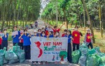 Nhóm bạn trẻ Bình Dương 1 ngày thu gom được gần 6 tấn rác