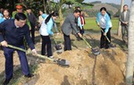 Lãnh đạo Hội LHPN Việt Nam hưởng ứng Tết trồng cây tại Thanh Hóa