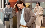 5 mẫu áo khoác chuẩn không khí Tết
