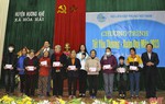 Mang "Tết yêu thương” đến với phụ nữ khó khăn và trẻ em nghèo Hà Tĩnh