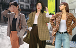10 cách diện áo blazer kẻ giúp ghi điểm sang trọng