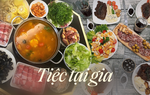 Xu hướng chuẩn bị tiệc cuối năm tại nhà vừa tiết kiệm, thực đơn phong phú