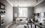 Bố trí nội thất căn hộ 61m2 với phong cách hiện đại và thoáng sáng