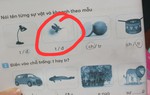 Bức ảnh trong vở bài tập tiếng Việt của học sinh lớp 1 gây tranh cãi: Đây là con gì? 