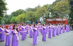 600 phụ nữ Thủ đô sẽ đồng diễn áo dài trên phố đi bộ Hồ Hoàn Kiếm