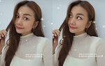 Nàng dâu mới Thanh Hằng lộ diện sau đám cưới với biểu cảm gây chú ý