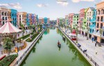 Mục sở thị “thương cảng” The Venice long lanh trước ngày khai trương Mega Grand World Hà Nội