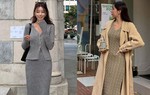 10 set váy len trẻ trung, sang trọng đáng tham khảo cho mùa lạnh