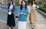 10 cách diện chân váy dài ưng mắt cho mùa lạnh