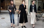 10 cách mặc áo khoác đen chuẩn thanh lịch tới công sở