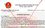 Giả danh Viện trưởng Viện KSND tối cao đe dọa tống tiền 