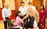 Tổng Bí thư Nguyễn Phú Trọng gặp mặt các điển hình toàn quốc trong học tập và làm theo Bác