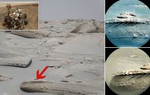 Tàu thám hiểm Curiosity của NASA phát hiện tảng đá giống hóa thạch xương trên bề mặt Sao Hỏa