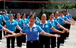 Phong trào dân vũ góp phần nâng cao đời sống tinh thần hội viên, phụ nữ Hưng Yên