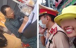 Cảnh sát giao thông yêu cầu nữ TikToker viết cam kết dừng việc tỏ tình "em yêu anh"