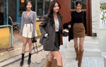 10 cách diện chân váy ngắn trẻ trung trong mùa lễ hội