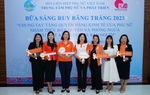 Thái Nguyên: Sự kiện Bữa sáng Ruy băng trắng thu hút sự quan tâm