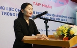 Phó Chủ tịch Hội LHPNVN Tôn Ngọc Hạnh kiêm Ủy viên Ủy ban An toàn giao thông Quốc gia