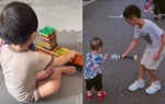 Sở thích của con út 2 tuổi nhà Tăng Thanh Hà hé lộ cách dạy con được nhiều người khen ngợi 