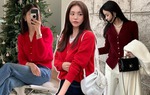 9 cách diện trang phục tông đỏ nổi bật cho mùa lễ hội cuối năm