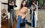 Quần jeans ống rộng đang dẫn đầu xu hướng và 10 cách diện chuẩn sành điệu