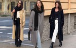 Quý cô người Pháp diện áo khoác dáng dài chuẩn thanh lịch nhờ phối đồ tối giản