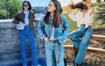 Những cách mặc quần jeans trẻ trung và sang trọng cho tuổi ngoài 40
