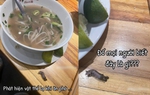 Thực khách phát hiện "vật thể lạ" nghi là chân chuột, cách xử lý của hàng phở nổi tiếng Hà Nội gây phẫn nộ