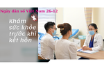 Khám sức khỏe trước khi cưới để giảm hệ lụy cho tương lai
