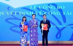 TƯ Hội LHPN Việt Nam công bố và trao Quyết định bổ nhiệm cán bộ
