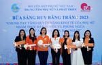 Hơn 200 đại biểu tham dự “Bữa sáng Ruy băng trắng” ở Thái Nguyên