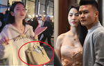Bị dân mạng nói dùng mãi 1 chiếc túi hàng hiệu, bạn gái Quang Hải đáp trả: "Để tôi đưa bạn mang hộ"