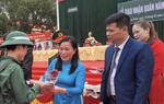 Hà Giang: Nhiều hoạt động ấm tình người trong lễ tiễn tân binh lên đường nhập ngũ