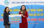 Hội LHPN Hải Phòng trao gần 150 triệu đồng hỗ trợ hội viên, phụ nữ thiệt hại trong vụ cháy chợ Tam Bạc