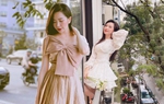 Phong cách thời trang ngọt ngào của nữ chính "Dưới bóng cây hạnh phúc" 