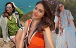 Tham khảo cách diện trang phục bầu đẹp của Phanh Lee
