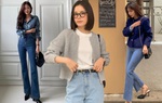 10 công thức diện quần jeans chuẩn thanh lịch cho nàng công sở